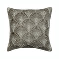 thumbnail image 1 of The HomeCentric Cushion Covers, Grey Pack of 2, 22x22 inch (55x55 cm) Throw Pillow Covers, Linen Abstract Pearl Embroidery Throw Pillows For Couch, Abstract Contemporary Style Easter - Pearl Memory, 1 of 4