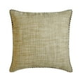 thumbnail image 1 of The HomeCentric Decorative Beige 20"x20" (50x50 cm) Throw Pillow Covers, Jute Lace & Moroccan Throw Pillows For Sofa, Solid Pattern Contemporary Style - Jute Weave, 1 of 3