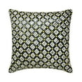 thumbnail image 1 of The HomeCentric Decorative Black 18"x18" (45x45 cm) Pillow Covers, Silk Mosaic & Sequins Throw Pillows For Sofa, Geometric Pattern Modern Style - Montage, 1 of 3