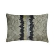 thumbnail image 1 of The HomeCentric Decorative Grey & Silver 12"x20" (30x50 cm) Lumbar Pillow Cover, Jacquard Animal, Sequins, Hand Embroidery Oblong Pillow, Animal Pattern Modern Style - Snarl, 1 of 3