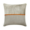 thumbnail image 1 of The HomeCentric Decorative Pillow Covers Taupe Pack of 2, 18"x18" (45x45 cm) Corduroy & Linen Solid, Textured, Striped, Patchwork Cushion Covers For Sofa, Solid Modern Style - Cozy Cord Taupe, 1 of 5