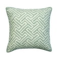 thumbnail image 1 of The HomeCentric Euro Sham Pillow Cover, Blue Pack of 2, 26x26 inch (65x65 cm) Cushion Cover, Linen Maze & Bouclet Embroidery Pillow Cover&nbsp;For Sofa, Geometric Modern - Dream Maze, 1 of 4