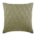 thumbnail image 1 of The HomeCentric Euro Sham Pillow Cover, Taupe Euro Pillowcases Pack of 2, 26x26 inch (65x65 cm) Linen Euro Size Pillow Shams, Moroccan, Lattice, Trellis, Lace, Contemporary European Sham&nbsp; - Pasha, 1 of 3