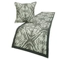 thumbnail image 1 of The HomeCentric King / Queen / Twin Grey & White Designer Twin 53"x18" Bed Runner With 2 Pillow Cover, Quilted Bed Scarf on Cotton fabric - Grey Semblance, 1 of 5