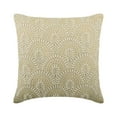thumbnail image 1 of The HomeCentric Pillow Case Shams, Decorative Beige Pack of 2, 26x26 inch (65x65 cm) Euro Shams, Linen Pearls Throw Pillows For Sofa, Geometric Pattern Contemporary Style Easter - Surreal Pearls, 1 of 3