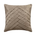 thumbnail image 1 of The HomeCentric Pillow Cases Decorative Pillow Covers Pack of 2 14x14 inch (35x35 cm) Grey Suede Throw Pillow Covers Handmade Pillow Covers Solid Color Pillow Covers - Stone Grey No Limits No Lines, 1 of 6