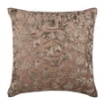 thumbnail image 1 of The HomeCentric Pillow Cover, Gold Shams, Gold Tulip Flower Glitter Floral Theme Pillow Shams, Pack of 2, 24x24 inch (60x60 cm) Pillow Sham, Square Velvet Shams, Pillow Shams, - Golden Tulips, 1 of 3