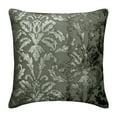 thumbnail image 1 of The HomeCentric Pillow Cover Silver Pack of 2, 20x20 inch (50x50 cm) Pillowcase&nbsp;With Zipper Linen Damask, Silver Foil Cushion Cover&nbsp;Couch Damask Victorian Easter - Damask Glitterati, 1 of 3