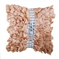thumbnail image 1 of The HomeCentric Pillow Covers Decorative Beige Zippered Pillow Covers Pack of 2 16x16 inch (40x40 cm) Satin Throw Pillows For Couch Solid Color Modern Designer Pillow Covers Easter - Vintage Diamonds, 1 of 3