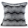 thumbnail image 1 of The HomeCentric Pillow Covers Pack of 2 22x22 inch (55x55 cm) Pillow Cover Decorative Charcoal Grey Pillow Cover Rhinestones Crystals Bling Pillow Cover Velvet Square Throw Pillow Cover-Grey Moonstone, 1 of 3