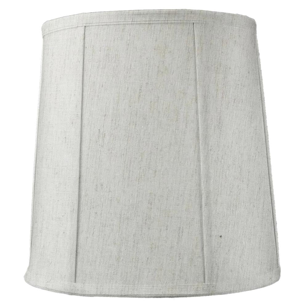 "HomeConcept Prestige Large Drum Lampshade, 14""x16""x17"", Textured ...