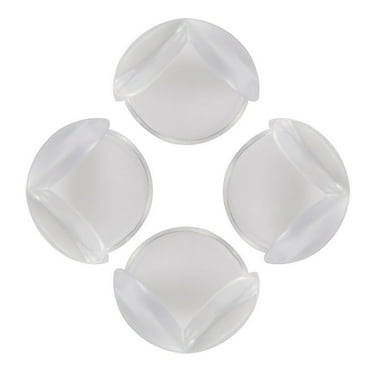 HomeCozy 12Pcs Furniture Corner Protector Anti-collision Baby Proof Clear Soft Silicone Keep Child Safe Adhesive Table Sharp Edges Corner Guard Home Supplies