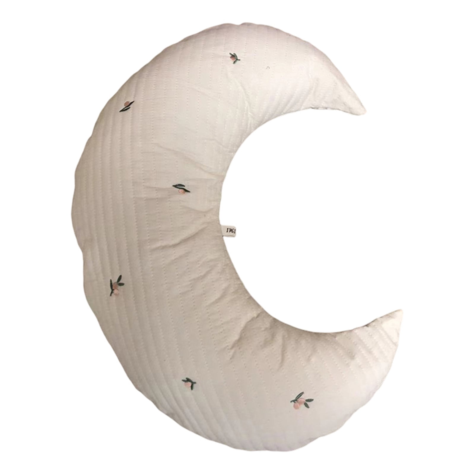 HomeCozy Cushion Pillow Soft Cartoon Embroidery Design Comfortable Portable Cute Avoid Bumps Hard to Fade Nursery Room Baby Bed Decorative Pillow for Office