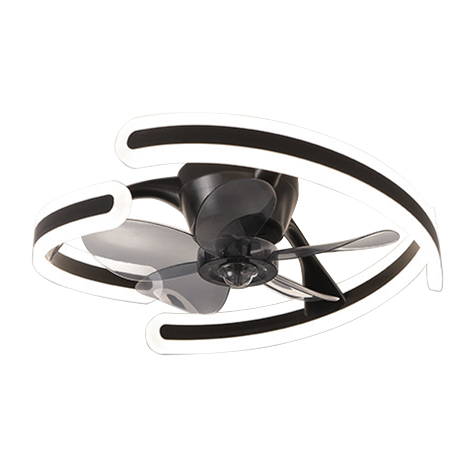 Linboro Flush Mount Ceiling Fan With Lights Modern Ceiling Fan Low