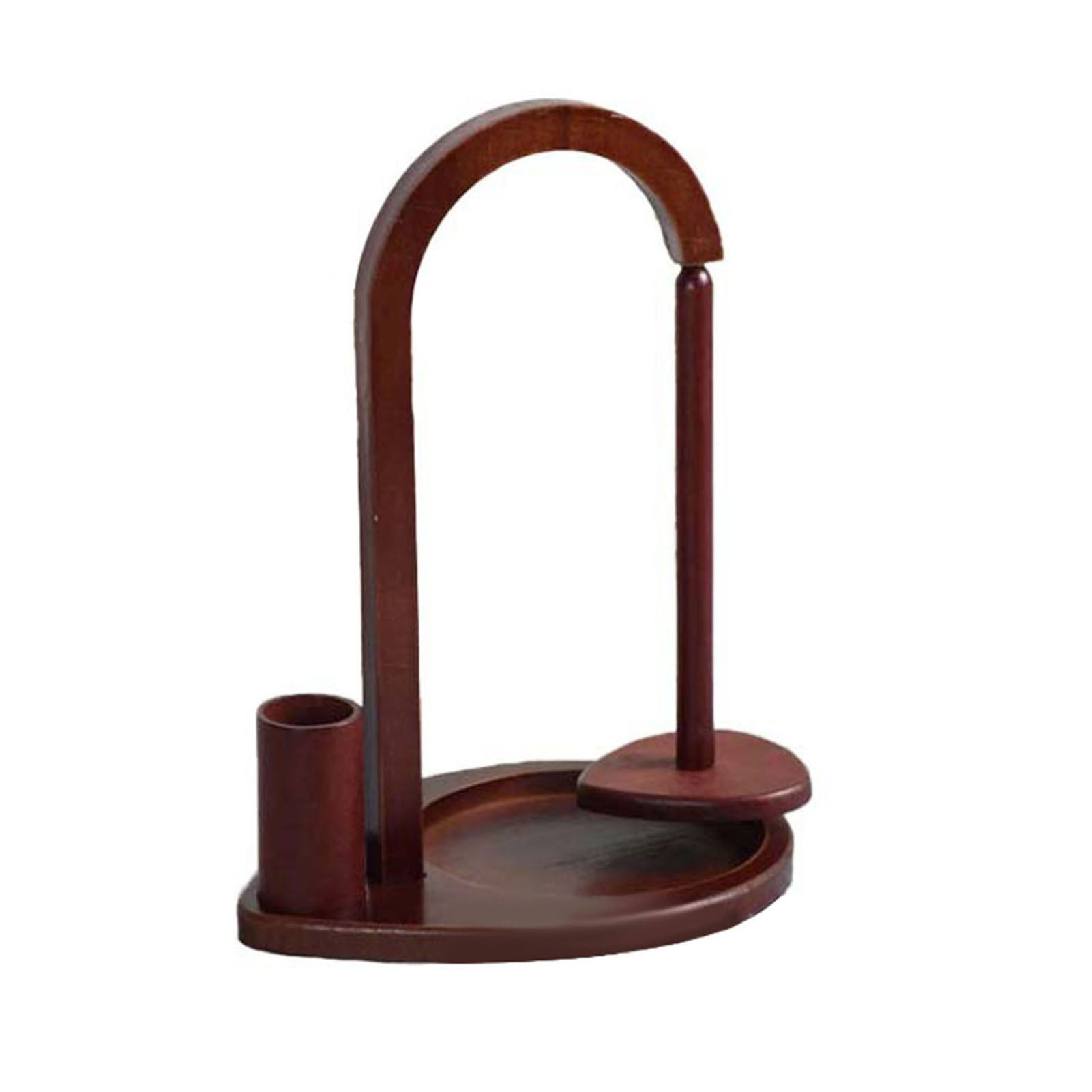 HomeCozy Wooden Yarn Spool Rack with Stable Base Smooth Edge Burr Free ...