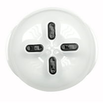 HomeCraft 12-inch Microwave Plate Cover Shield with Magnets