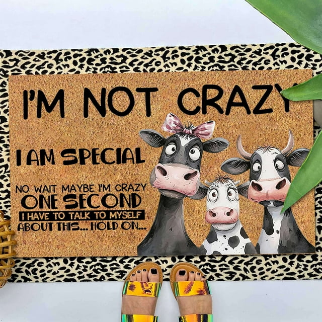 HomeCraft Co.Fun Spring Niu Entrance Mat Niu Slip Rubber Back