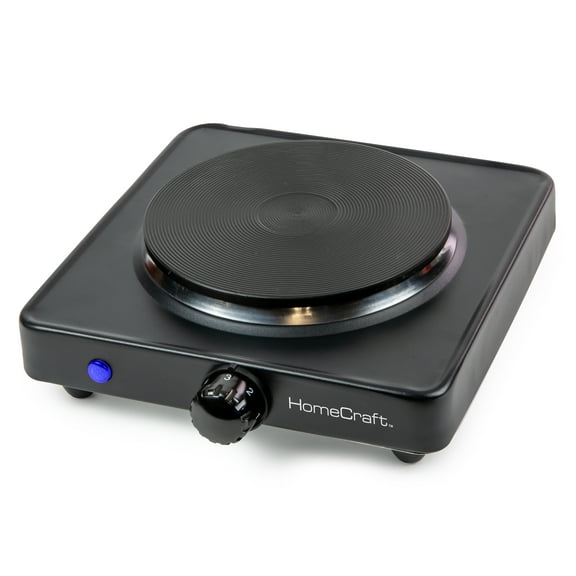 HomeCraft HCSB75BK Single Burner Hot Plate