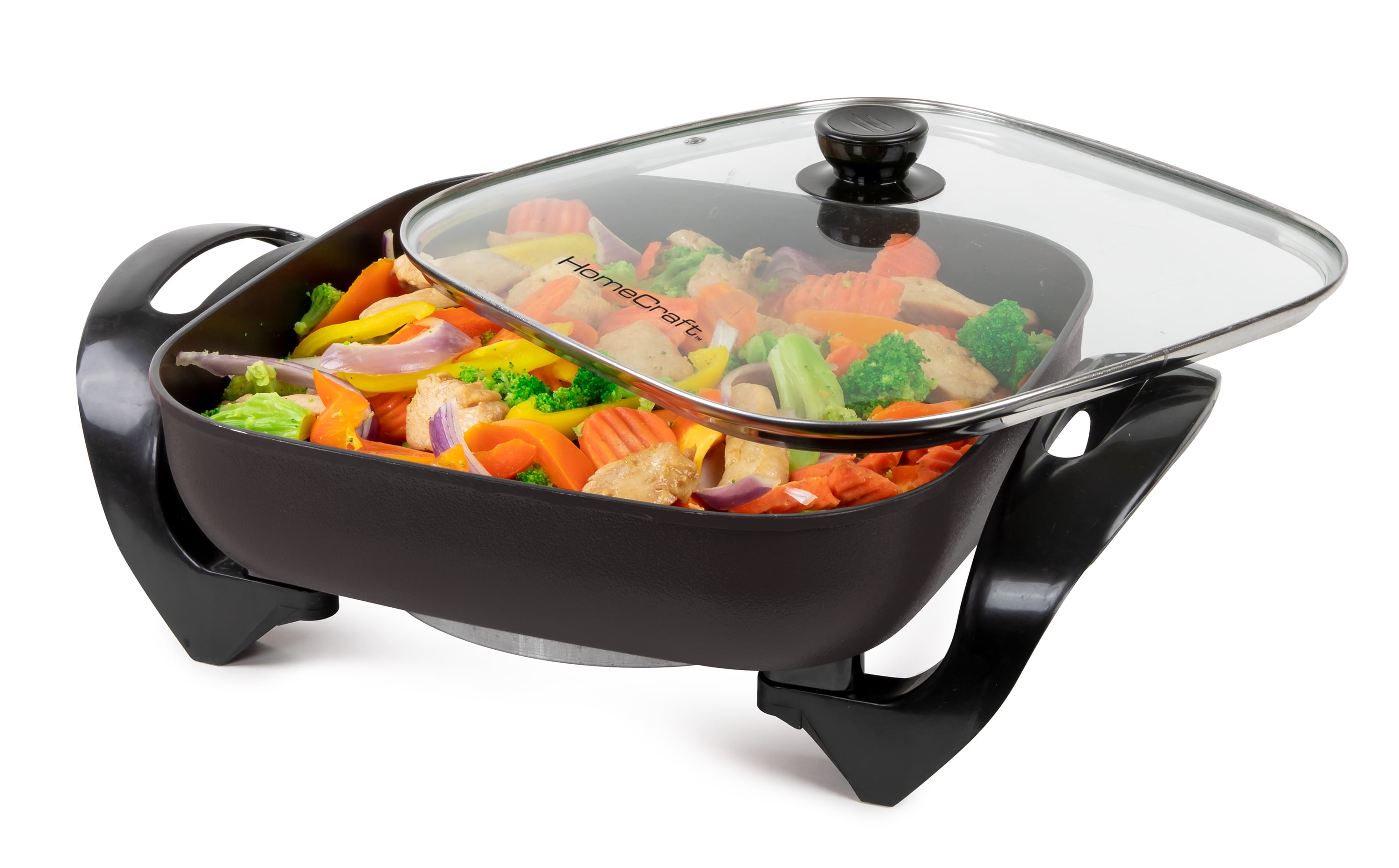 HomeCraft HCSK12BK 12Inch Electric NonStick Skillet