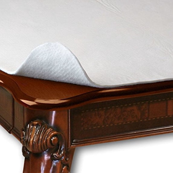 HomeCrate Wide Premium Cushioned Heavy Duty Vinyl Table Pad, 70" x 108", Cream