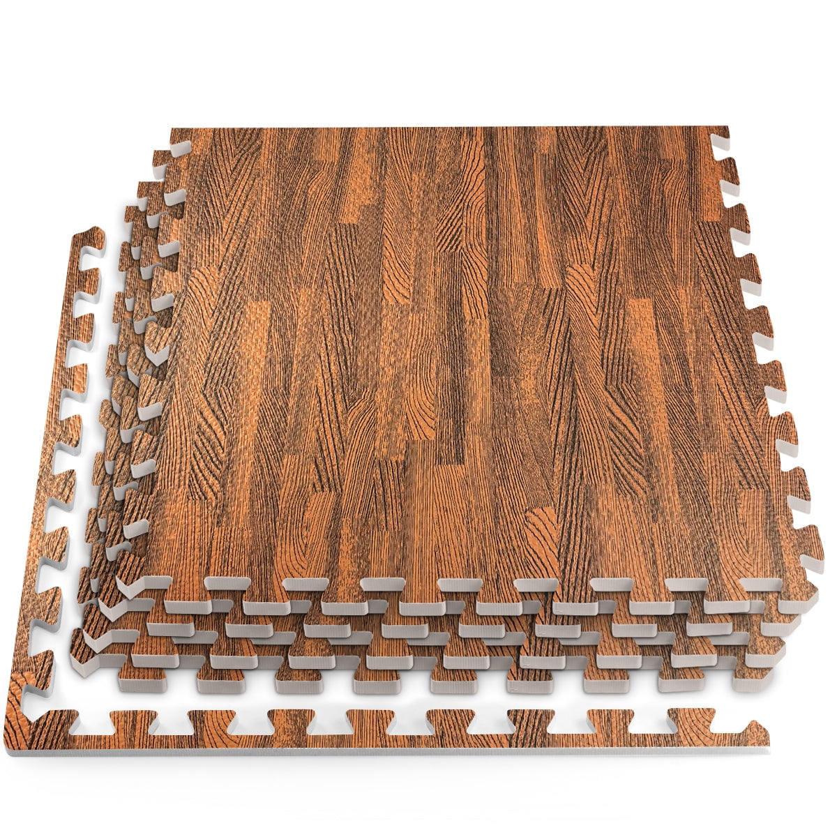 HomeCube USA 38 inch Thick Interlocking Wood