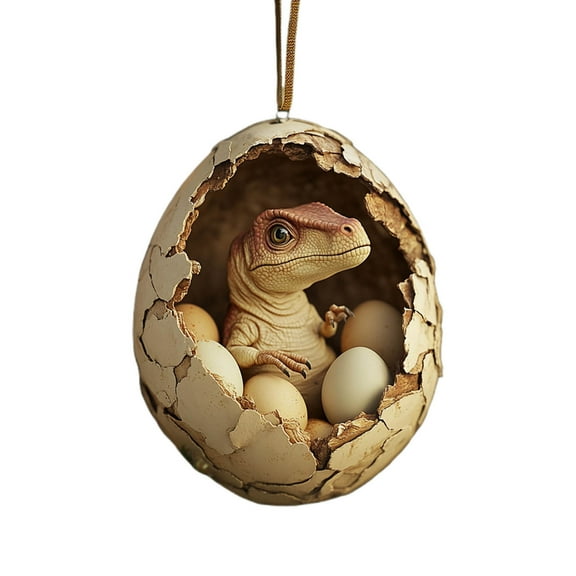 HomeDM 2D Acrylic Animal Christmas Ornament, Hanging Ornament for Christmas Tree, Animal Pattern Pendant for Home Xmas Tree Party Supplies Animal Lovers Gifts