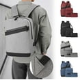 thumbnail image 1 of HomeDM 3 Pcs Travel Laptop Backpack, Business Carry on Backpack,Computer Backpack for Men Women College Weekender Bag Water Resistant Lightweight Daypack for Flight, 1 of 9