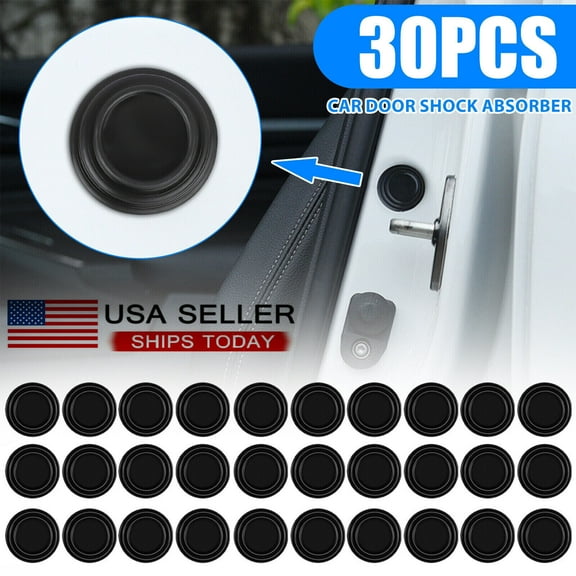 HomeDM 30 pcs Car Door Shock Absorber, Universal Car Door Protection Sticker, Car Door Side Shock Absorbing Protection Stickers Car Accessories