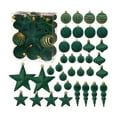 thumbnail image 1 of HomeDM 36Pcs Velvet Christmas Balls Green Flocked Ornaments Balls for Christmas Tree Shatterproof Hanging Xmas Balls Velvet Balls for Christmas Wreath Wedding Party Decorations, 1 of 6