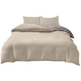 thumbnail image 1 of HomeDM 4-Piece Bedding Set - All Season for Bedroom, Gift for Women Men, 1 Comforter Cover 59x79 Inche, 1 Sheets 79x90 Inche, 2 Pillowcases 19x29 Inche, 1 of 6