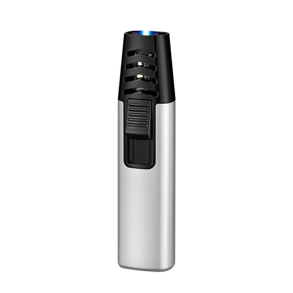 HomeDM Butane Torch, Outdoor Windproof Cooking Torch Lighter Refillable Adjustable Jet Flame Kitchen Butane Lighter