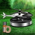 thumbnail image 1 of HomeDM Car Air Freshener Solar Energy Rotating Helicopter Aroma Diffuser Long Lasting Fragrance Perfume Cars Interior Decoration, 1 of 9