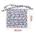 thumbnail image 1 of HomeDM Chicken Egg Apron, Deep Pockets Hen Duck Goose Eggs Holder Aprons Eggs Collecting Gathering Holding Apron for Farmhouse Kitchen Home Workwear(Unisex), 1 of 2