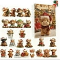 thumbnail image 1 of HomeDM 2025 Christmas Advent Calendar 24 Day Xmas Advent Calendar Surprise Christmas Countdown Gift for Women Men Xmas Holiday Party Home Decor, 1 of 1
