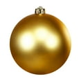 thumbnail image 1 of HomeDM Christmas Balls Gold Shatterproof Ornaments Balls 15cm/5.91" Christmas Tree Hanging Pendant for Holiday Wedding Party Home Decor, 1 of 7