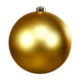 thumbnail image 1 of HomeDM Christmas Balls Yellow Shatterproof Ornaments Balls 20cm/7.87" Christmas Tree Hanging Pendant for Holiday Wedding Party Home Decor, 1 of 6