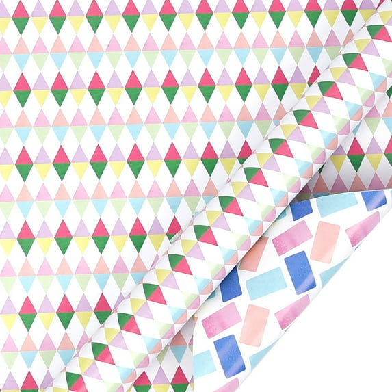 HomeDM Christmas Gift Wrapping Paper 27.5"x19.6" Christmas Birthday Wrapping Paper Party Holiday Gift Wrapping Supplies