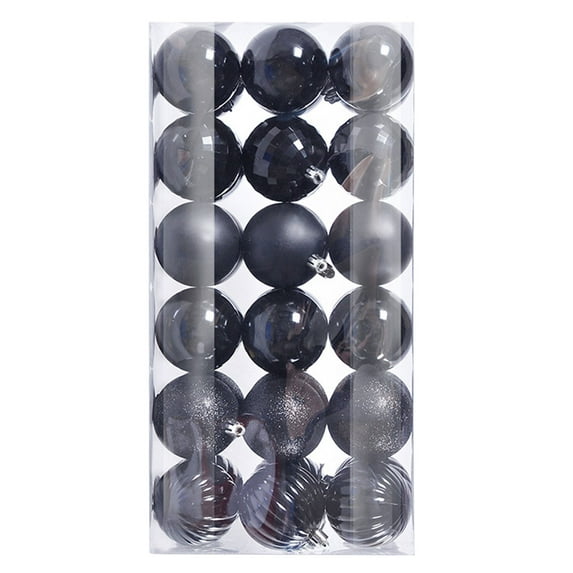 HomeDM Christmas Tree Ornaments, 36pcs Christmas Ball Ornaments Set Shatterproof Christmas Tree Decorations for Xmas