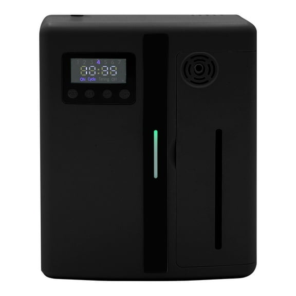 HomeDM 160ml Waterless Diffusers,300m³Coverage Scent Air Machine for Home, Wall Mounted Cold Air Scent Diffusers for Home, Smart Oil Diffuser Large Room Hotel Office(Black)