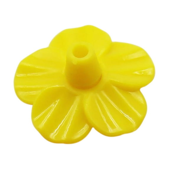 HomeDM 5pcs Hummingbird Feeders Replacement Flowers, Feeding Ports Replacement Bird Feeder Replacement Parts for Hummingbird Feeder Hanging Feeder