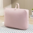 thumbnail image 1 of HomeDM Comforters Storage Bags Blanket Clothes Organization and Storage Containers for Comforters,Bedding, Stackable Organizer with Reinforced Handle, Sturdy Zippers, 1 of 9