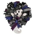 thumbnail image 1 of HomeDM Halloween Door Wreath Farmhouse Halloween Wreath for Front Door Decorations Indoor Outdoor Party Decor, 1 of 9