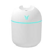 HomeDM Humidifiers for Bedroom Portable Mini Humidifier,Small Desk Humidifier Super Quiet USB Personal Humidifier for Bedroom, Car, Office, Travel, Plants