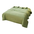 thumbnail image 1 of HomeDM Cooling Comforter for Summer - 59"x39" Soft Lightweight Bedspread Comforter, Thin Bedding Quilt, All Season Summer Spring, Green, 1 of 6