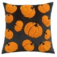 thumbnail image 1 of HomeDM Decorative Throw Pillow Covers, 17.7"x17.7" Pumpkins Pillowcase Halloween Thanksgiving Autumn Harvest Cushion Covers, for Couch Bedroom Living Room Decor, 1 of 6