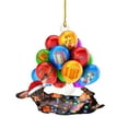 thumbnail image 1 of HomeDM Funny Black Dachshund Dog Christmas Tree Ornaments Black Dachshund Dog Lovers Gift Idea for Christmas Xmas Decor Cute Dachshund Dog Christmas Tree Hanging, 1 of 2