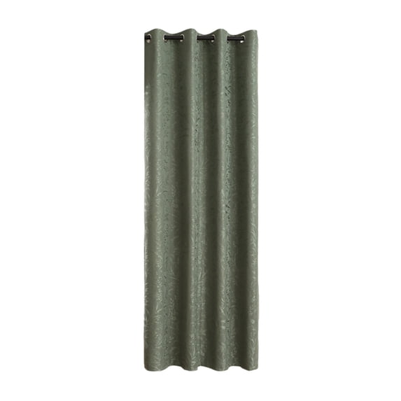 HomeDM Green/84x51in Blackout Curtains Bedroom Window Drapes One Panels Grommet Privacy Living Room Window Curtains