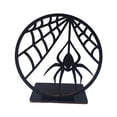 thumbnail image 1 of HomeDM Halloween Tabletop Wooden Centerpiece Decorations, Wood Silhouette Ghost House Table Decor, Halloween Themed Table Topper for Home Kitchen, 1 of 4
