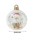 thumbnail image 1 of HomeDM Inflatable Christmas Balls, 23.6 Inch PVC Inflatable Ball Decor for Outdoor Christmas, Hanging Balls Ornaments for Indoor Yard Xmas Tree Home Patio Party Festival, 1 of 3