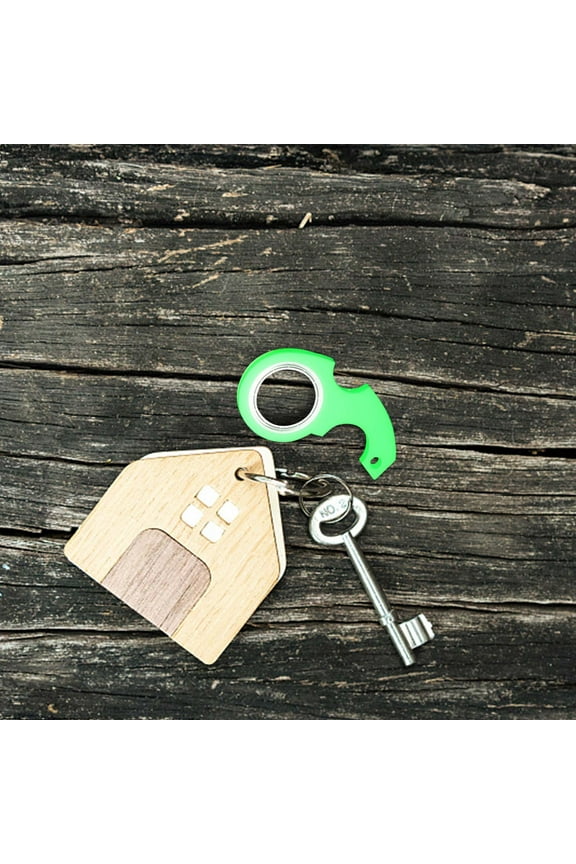 Key Chain Spinner Fidget Toy, Portable Finger Spinning Keychain Funny Key Holder Toys for Adults Teens Finger Exercising